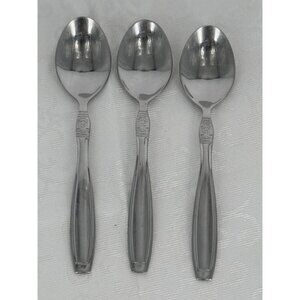 Oneida‎ VISTA Stainless Steel Tablespoon Soup Spoons Set Of 3
